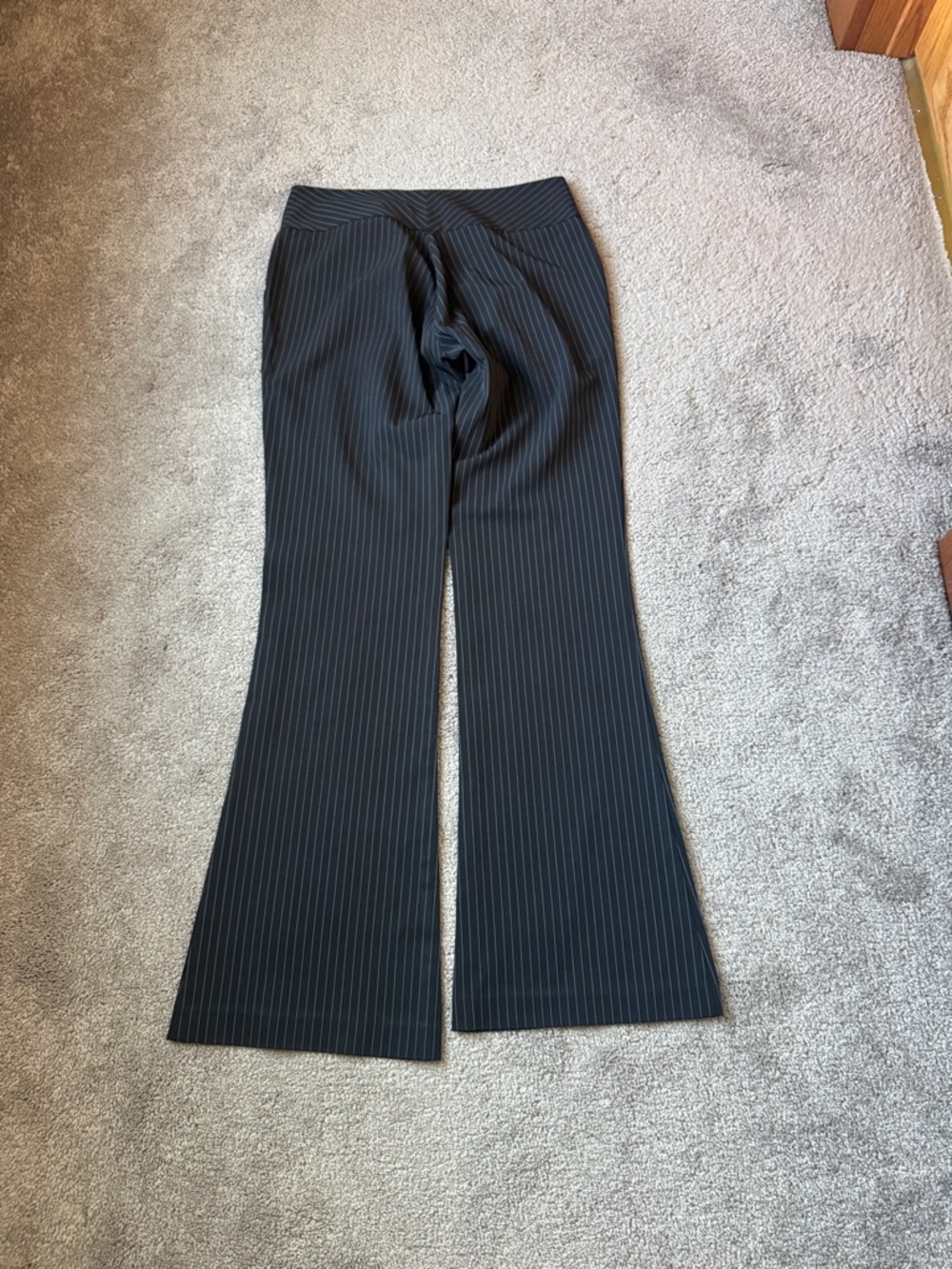 Body Central Pinstripe Blazer Pants Suit Set Black SIZE S Career Chic - Picture 9 of 9
